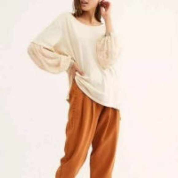 FREE PEOPLE Long Sleeve Jade Ecru - Picture 4 of 7